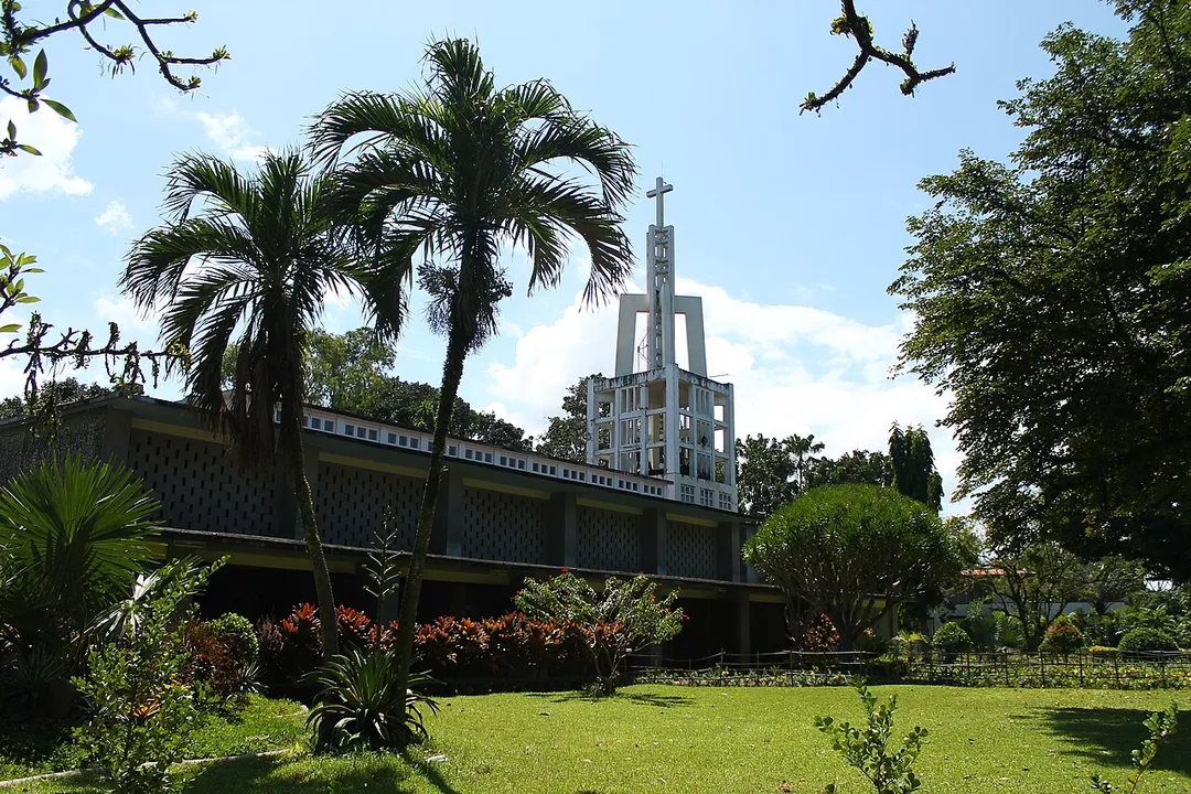 Where the painting of the Angry Church is located.