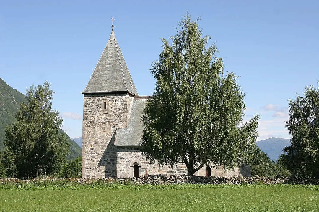 The Hove church in Vik (Norway)