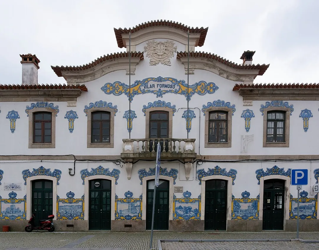 Train Station on Vilar Formoso, Portugal