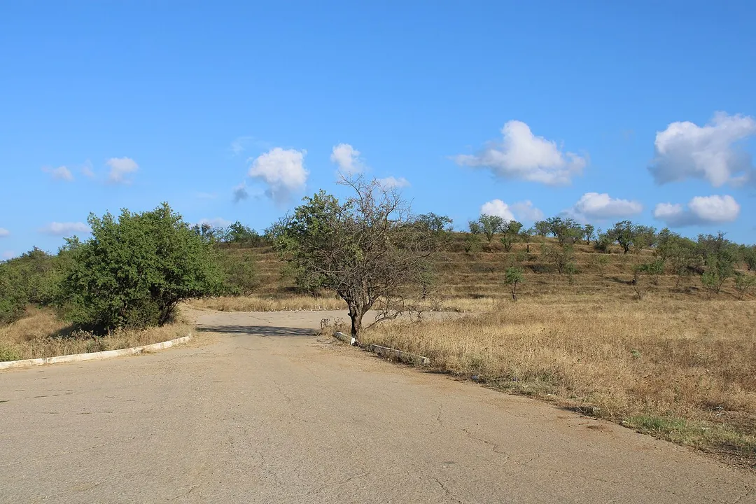 Kurganny Hill near Battle of Alma Memorial, Viline, Bakhchysarai Raion, Crimea