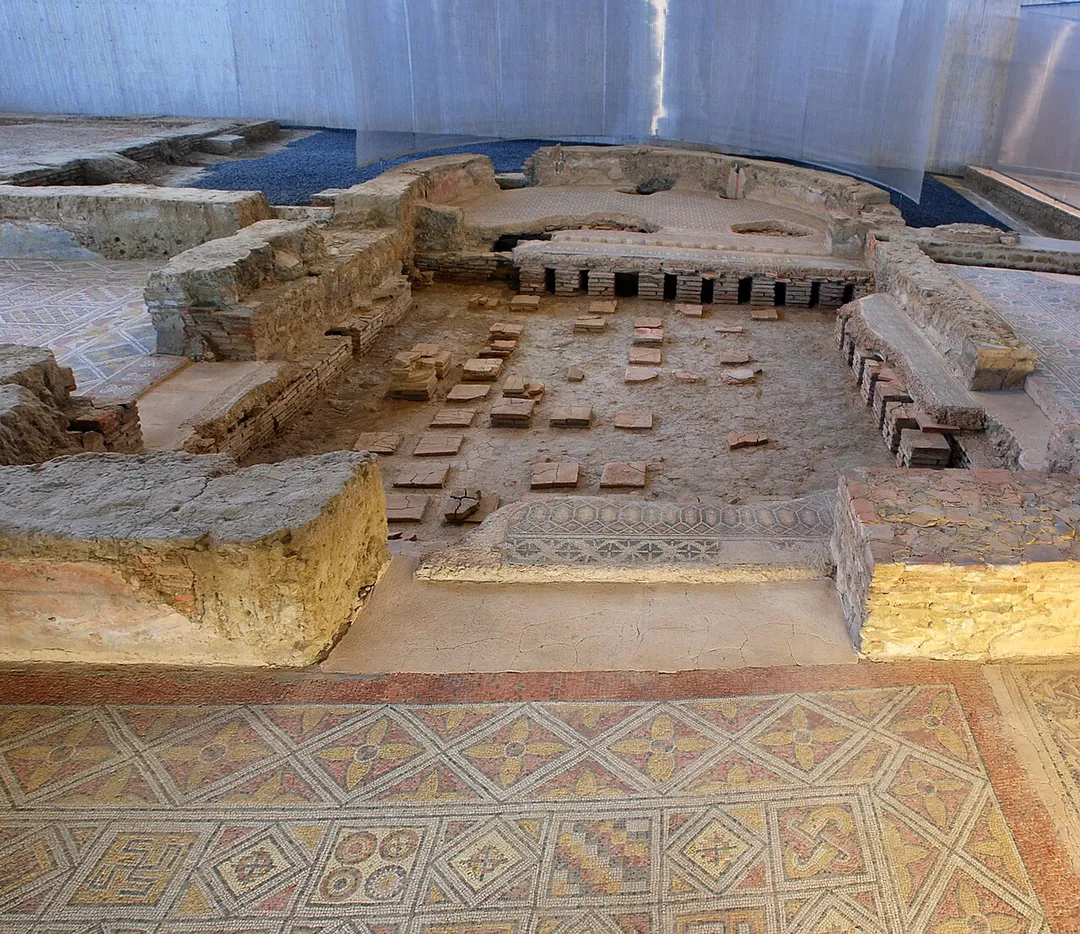 Roman Villa of La Olmeda in Pedrosa de la Vega (Palencia, Castile and León).