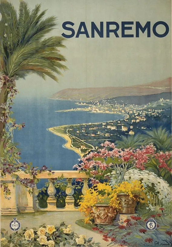 Sanremo poster ca. 1920