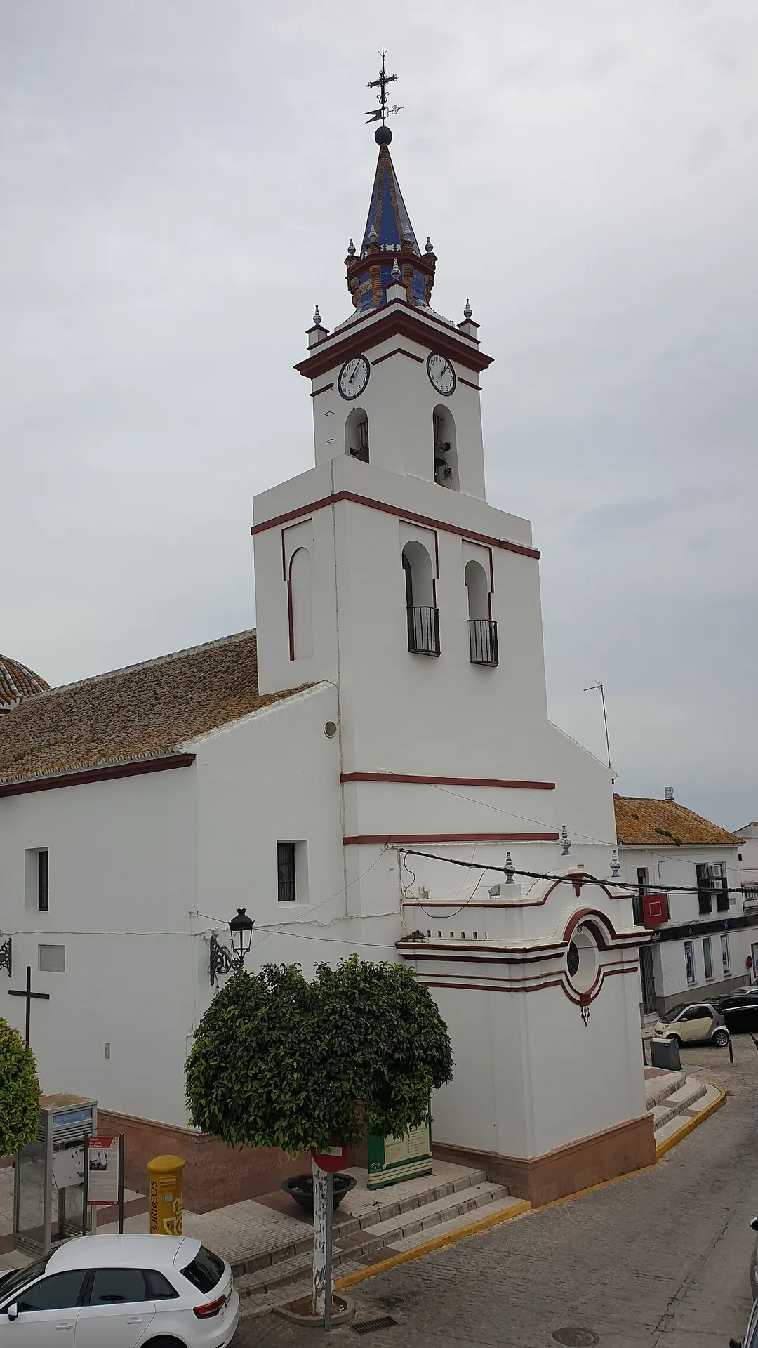 Torre de la Parroquia Santa María de las Nieves, Villanueva del Ariscal‎.