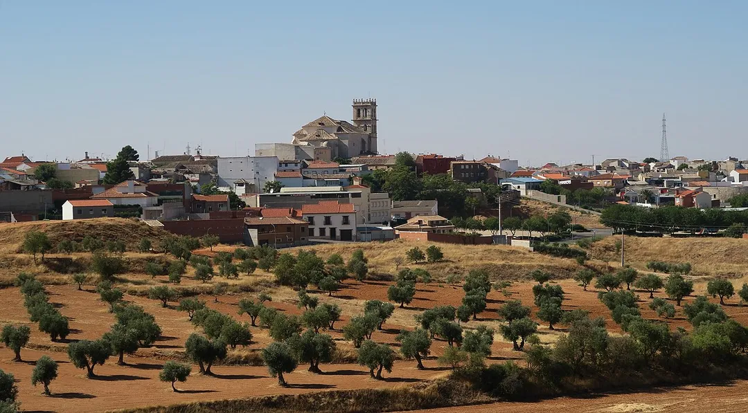 Villarrubia de Santiago, vista de la población