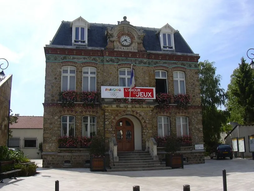 City hall of Villiers-le-Bel (Val-d'Oise, France).