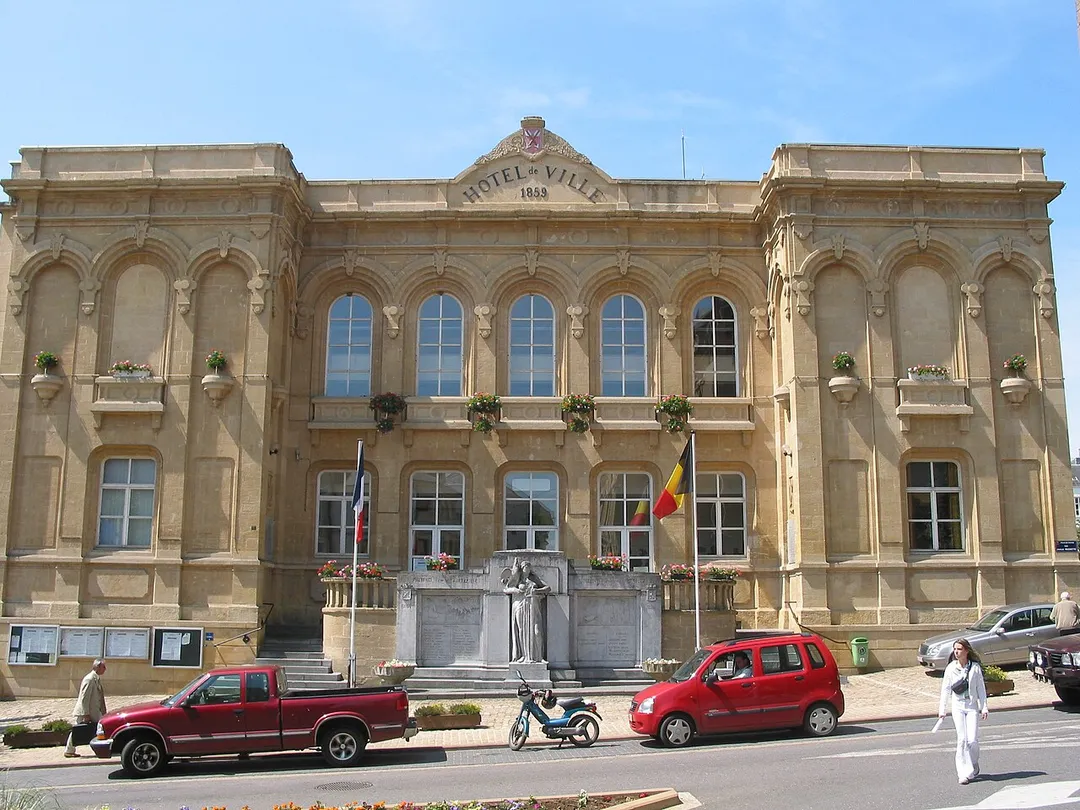 Virton  (Belgium), the town hall.