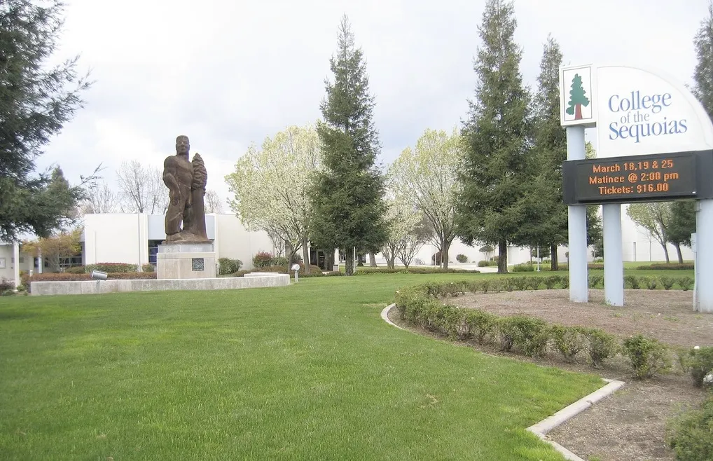 The College of the Sequoias is a college located in central California.