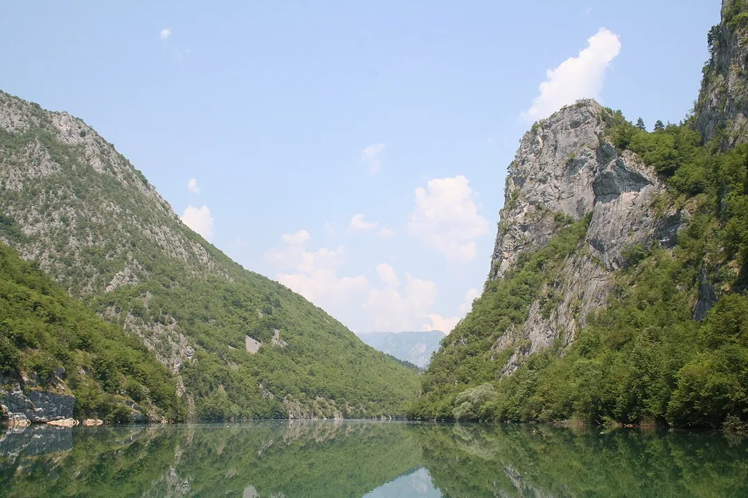Drina river
