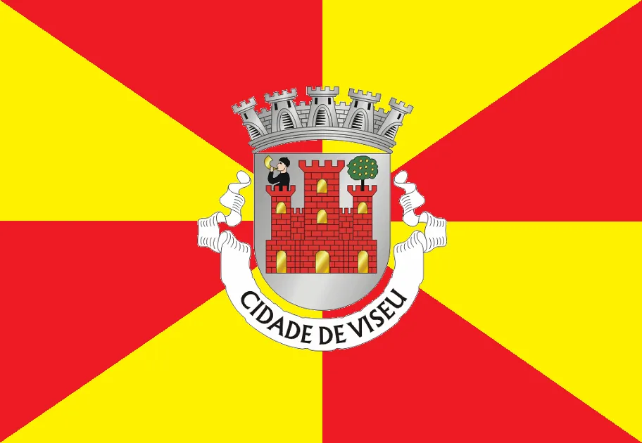 Bandeira da cidade de visseu