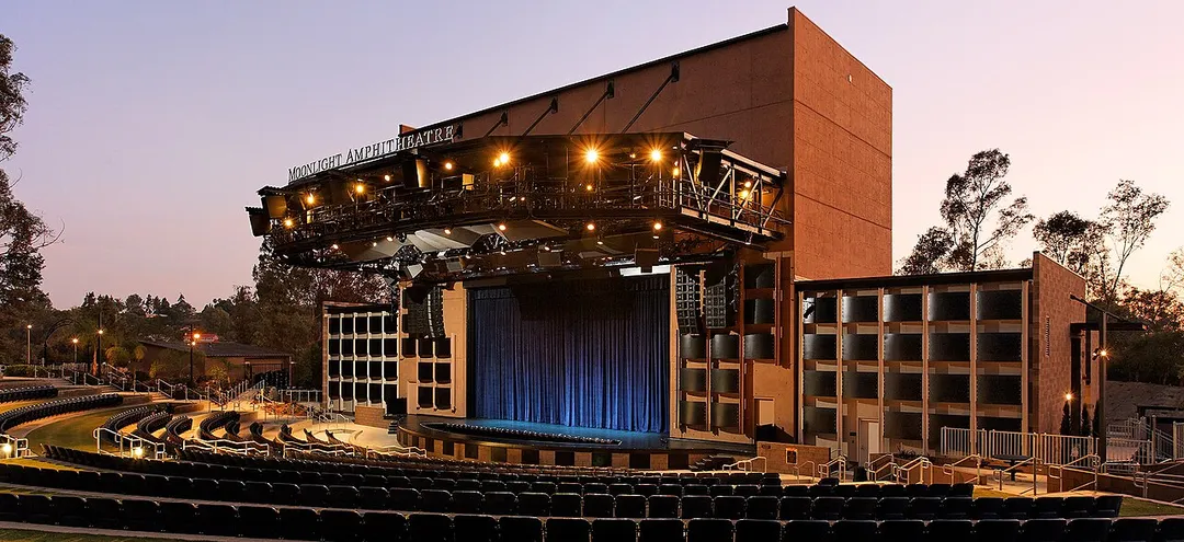 Photograph of the Moonlight Amphitheatre in Vista, CA