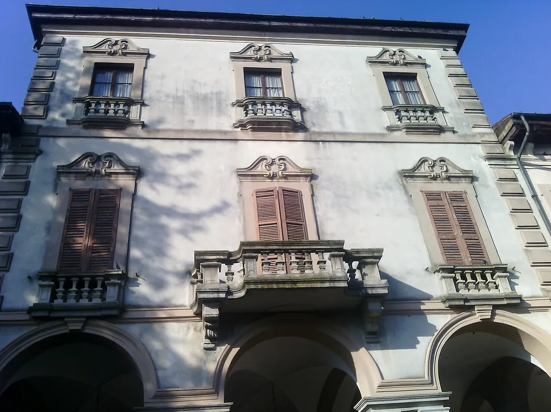 Facciata principale di Villa Resta a Vittuone (MI), Italy