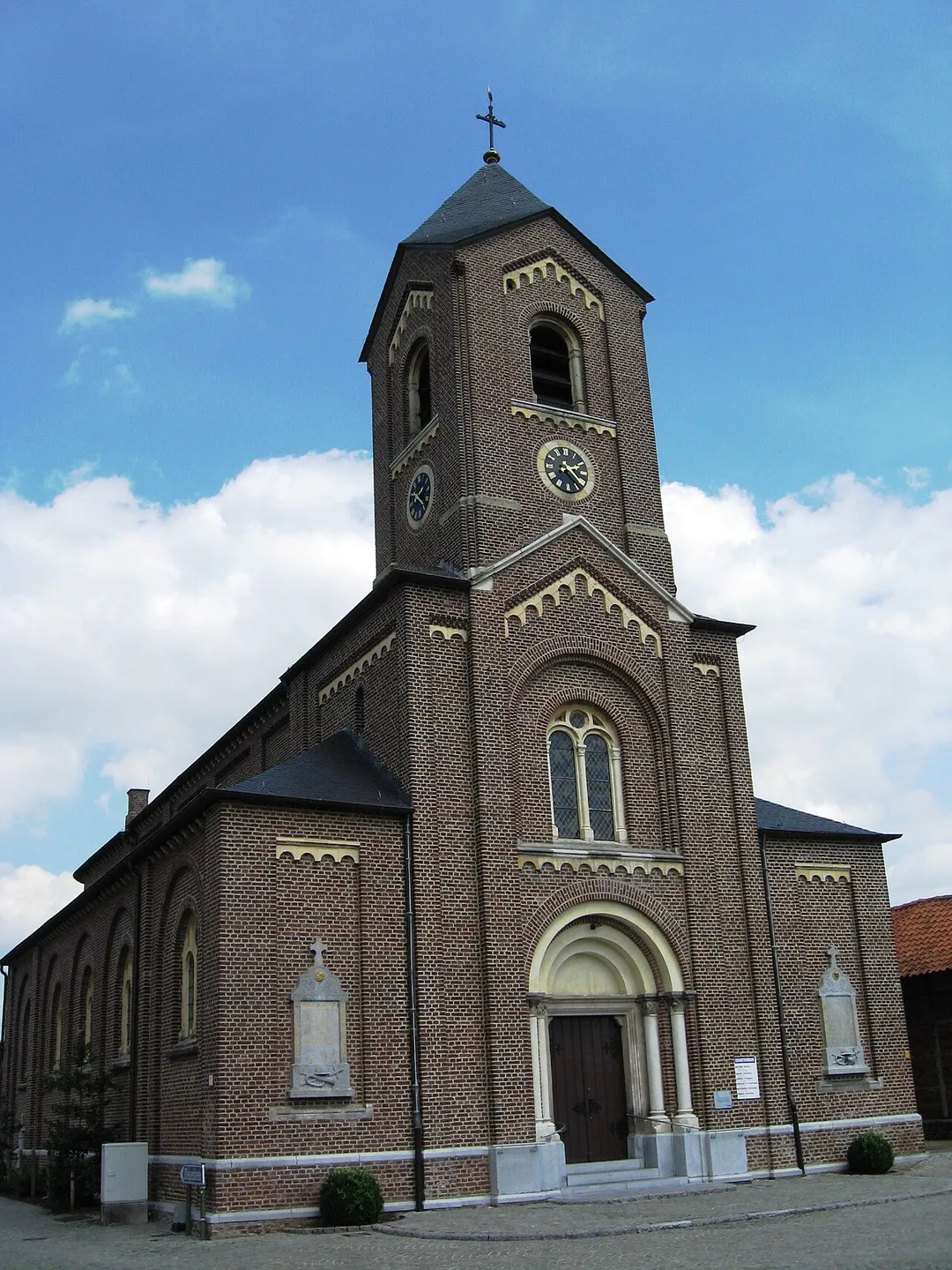 Church of the Assumption of Saint Mary in Vliermaalroot, Kortessem, Limburg, Belgium