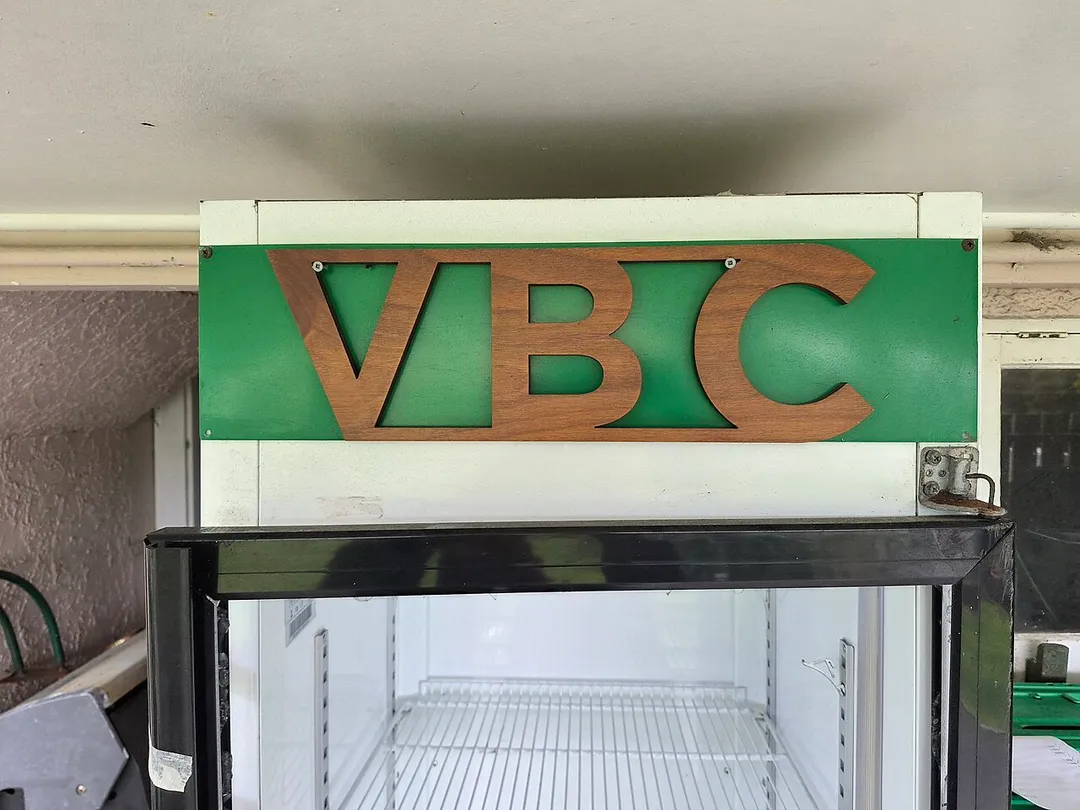 Signage at the Vogelmorn cmmunity hub, formally a bowling club.
