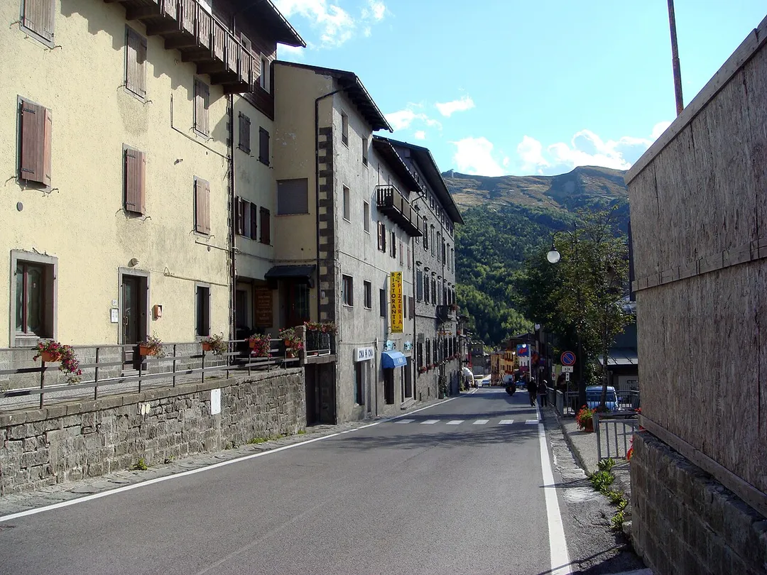 Main street in Abetone