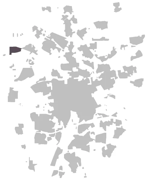 Lage des Stadtteils Völkenrode in Braunschweig.
