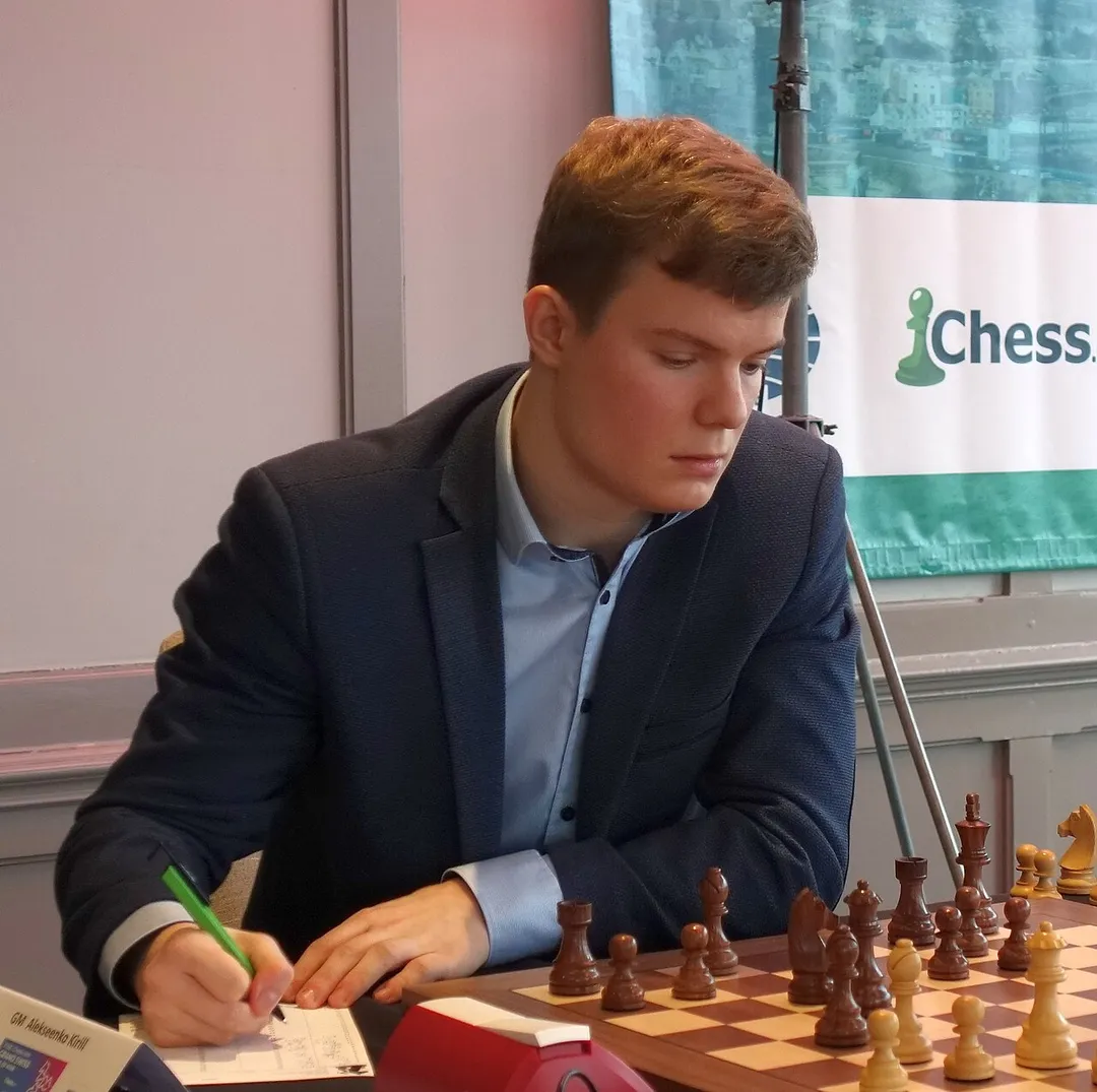 Kirill Alekseenko, chess grandmaster from Russia, 2019