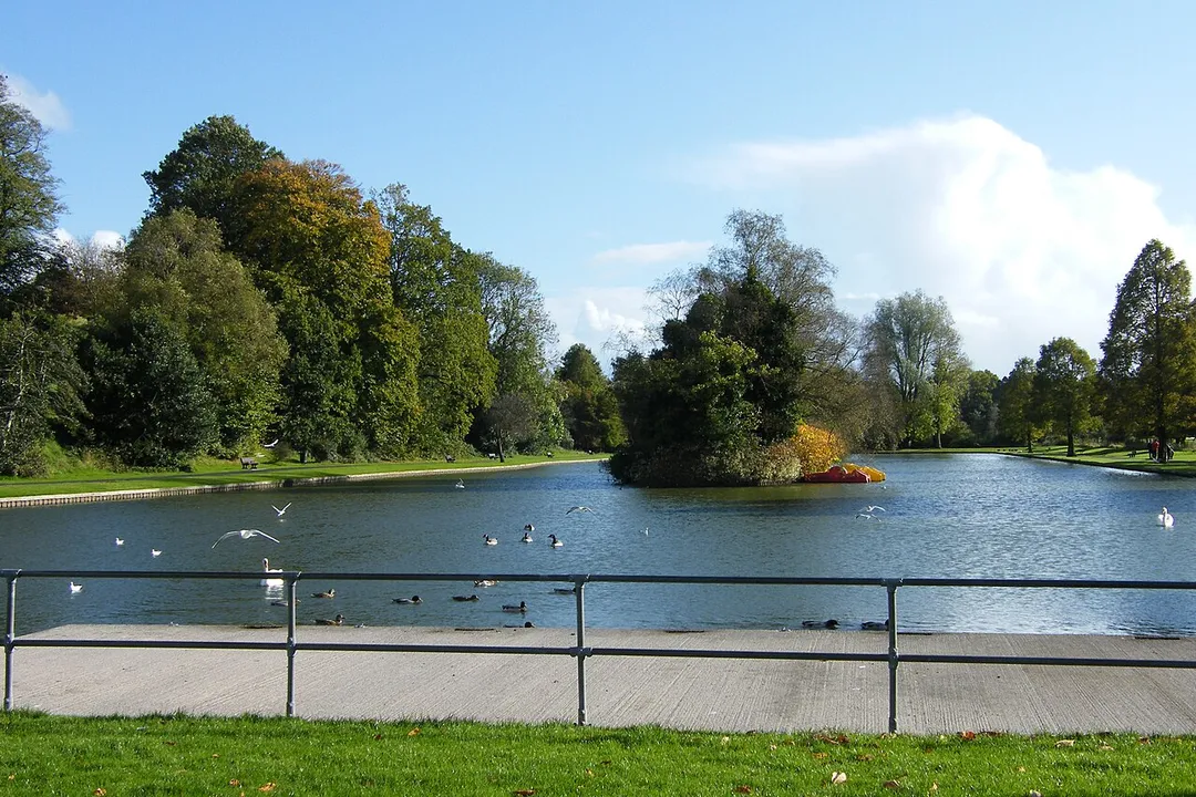 Warminster Park, Warminster, Wiltshire, England