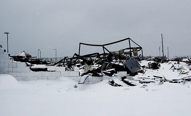 You may have read about the big fire that hit Wasaga Beach last week (read about it here). Well, I was up there this weekend and happened to snap a few shots... Simple, but shows the damage. Pretty surreal, especially since we spend alot of our summer up there.