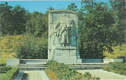 Harrub Pilgrim Memorial by Hermon Atkins MacNeil