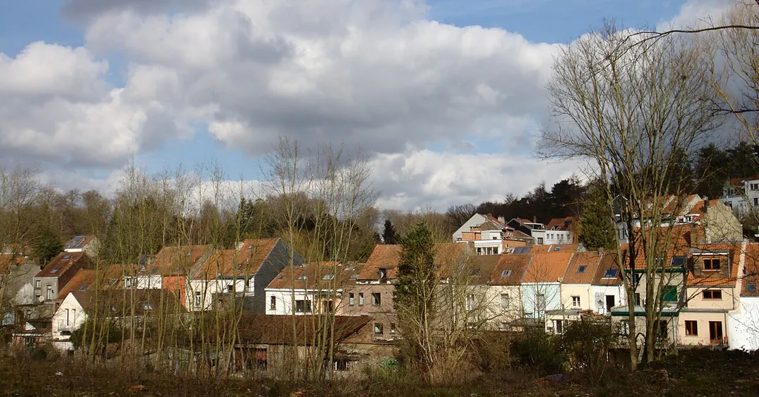 Southeastern edge of Brussels near Zoniënwoud park, Brussels, Belgium