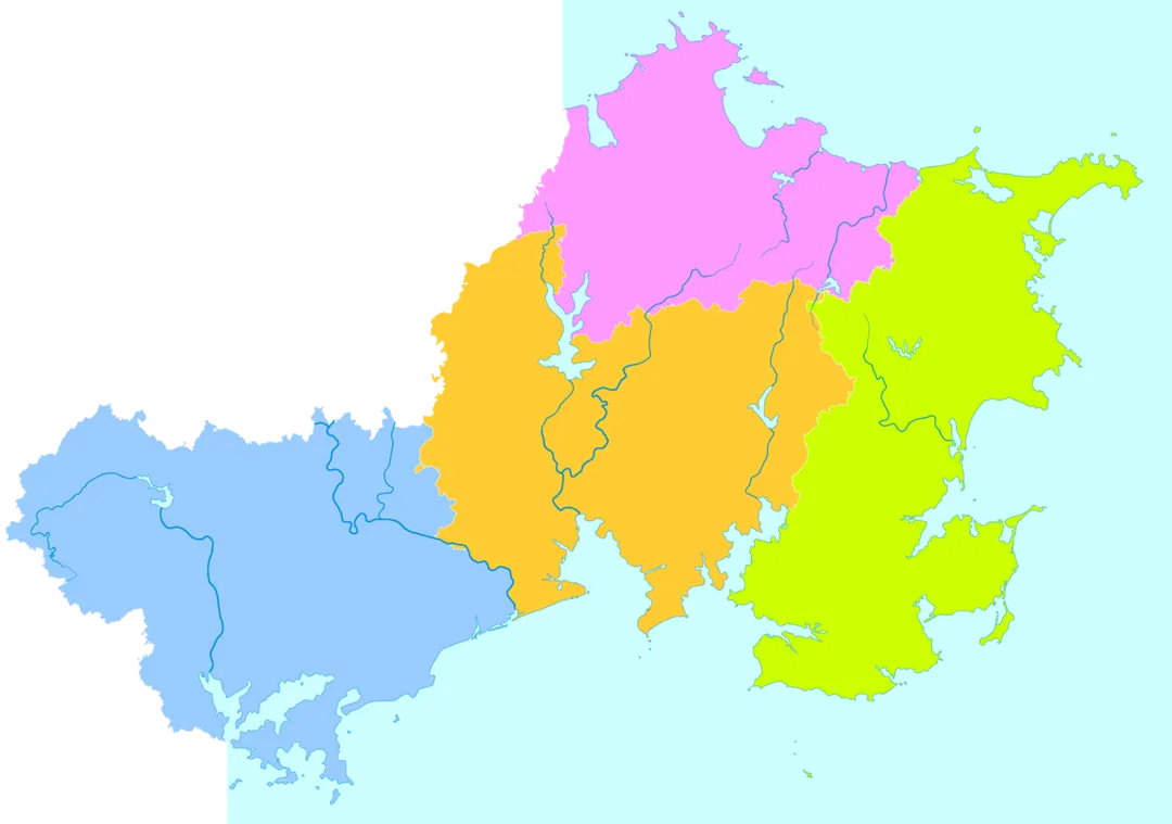 administrative divisions of Weihai City, Shandong, China