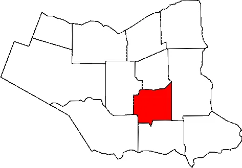 Map of Welland, Ontario