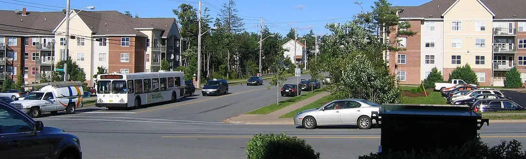 Busy intersection, Clayton park West