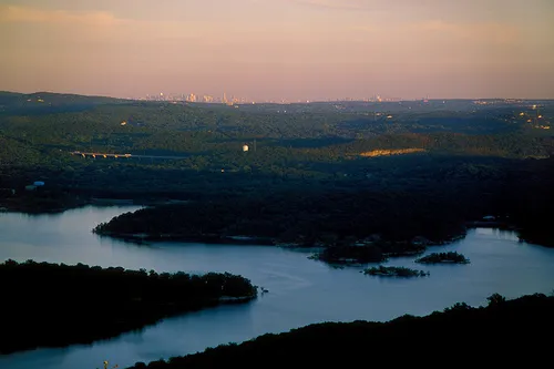 New York City skyline, as seen from West Milford, New Jersey