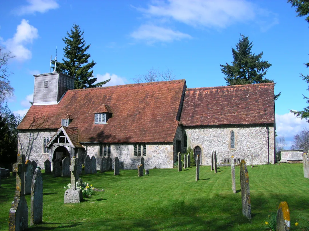 Parish church of St Margaret of Antioch, East Wellow, Hampshire, seen from the southeast
