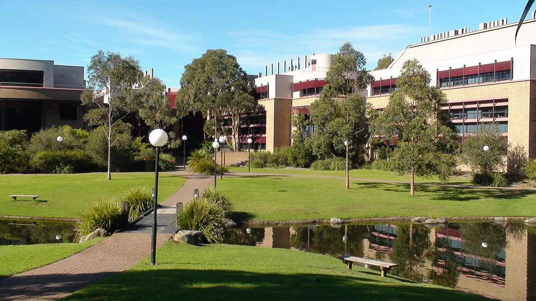 View of the Science buildings at the University of Wollongong as seen from the West.