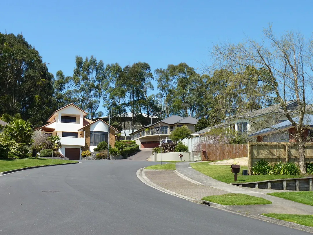 A street in Western Heights, Hamilton.