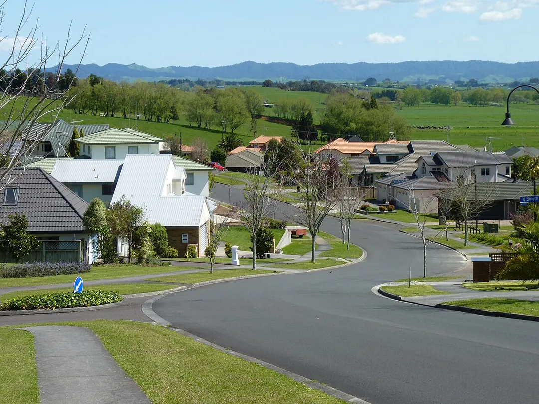 A street in Western Heights, Hamilton.
