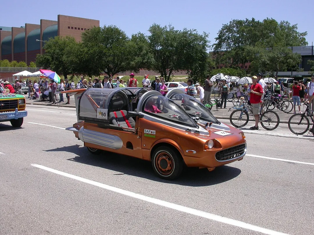 Art Car Parade in Houston, Texas.
