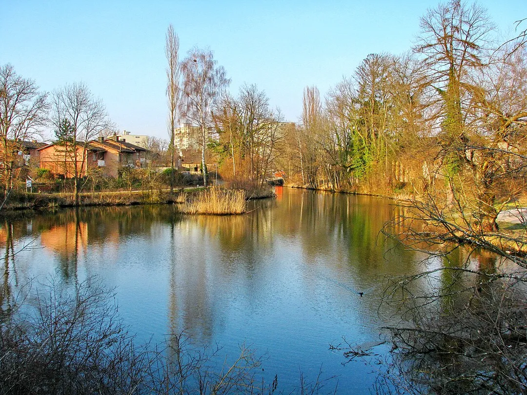 Ustermer Aa in Wetzikon (Switzerland)