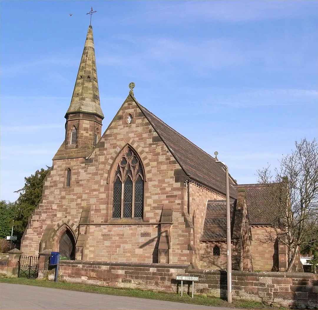 Church of St Mary, Wheaton Aston, Staffordshire, England.