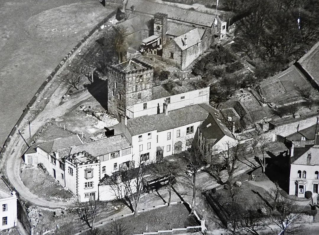 A photograph of the old Tower Brewery, Whitehaven.