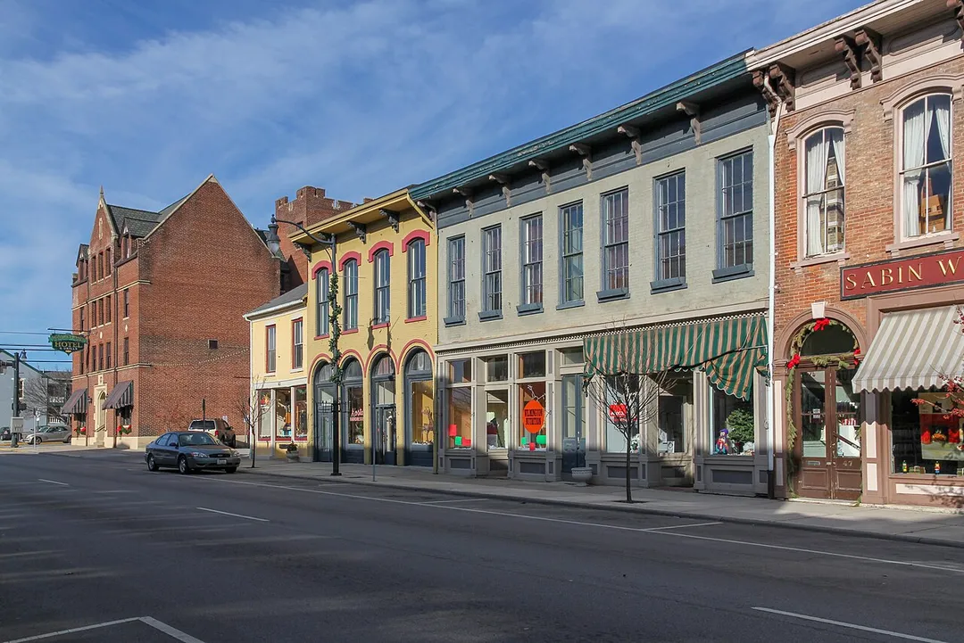 Buildings within the Wilmington Commercial Historic District, listed on the National Register of Historic Places.