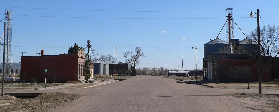 Downtown Wilsonville, Nebraska.