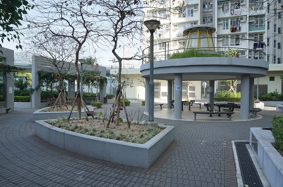 Wing Cheong Estate in Sham Shui Po, Hong Kong.