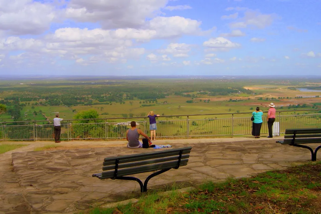 Hawkesbury Lookout, Hawkesbury Heights, NSW, Australia.