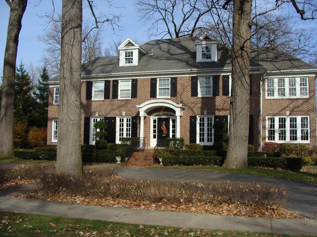 Home Alone House in Winnetka, Illinois.