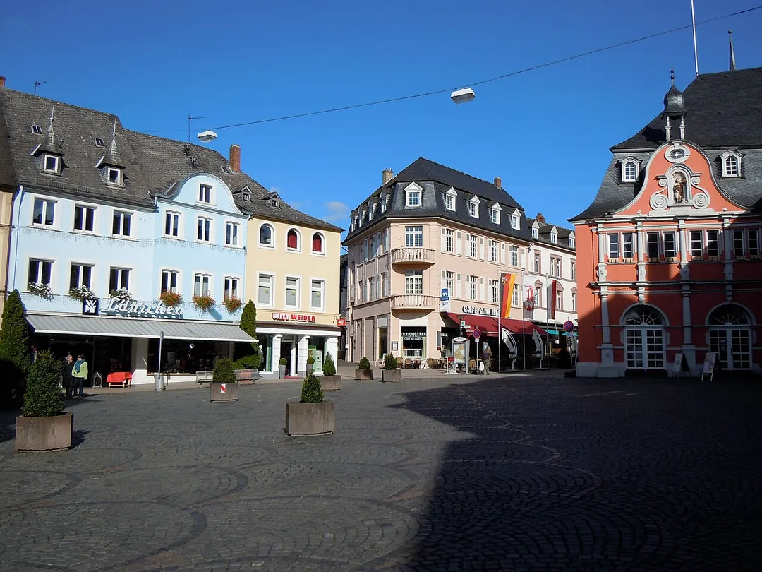 Market place in Wittlich.