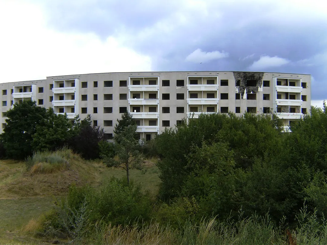 Abandoned Plattenbau, Wolfen-Nord