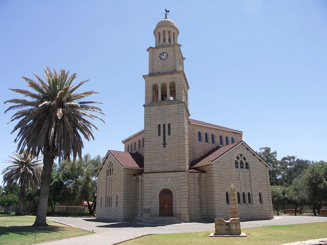 NG Kerk in Wolmeransstad, North West, South Africa.