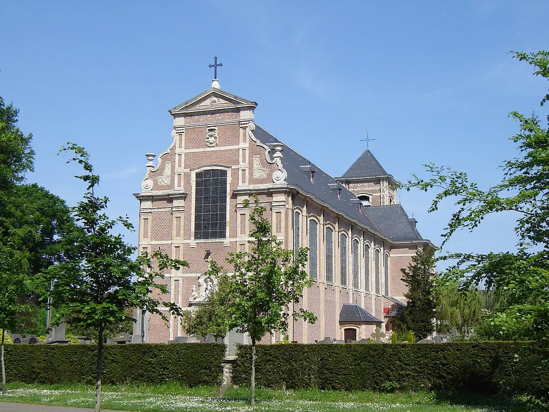 Church of Saint Catherine in Wondelgem. Wondelgem, Gent, East Flanders, Belgium