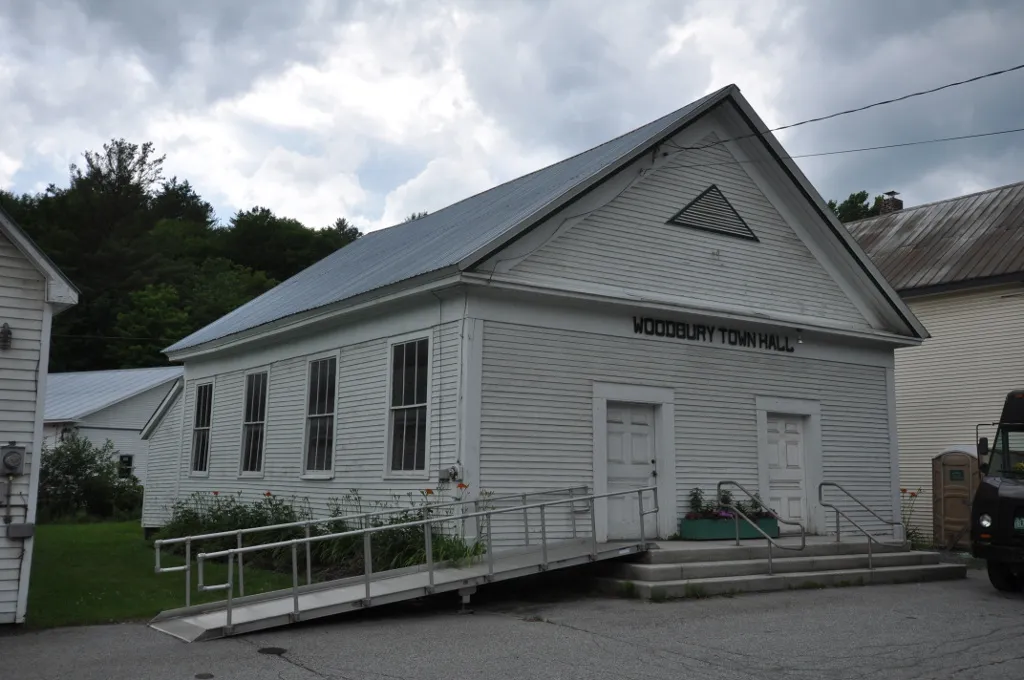 Woodbury Town Hall, Woodbury, Vermont.