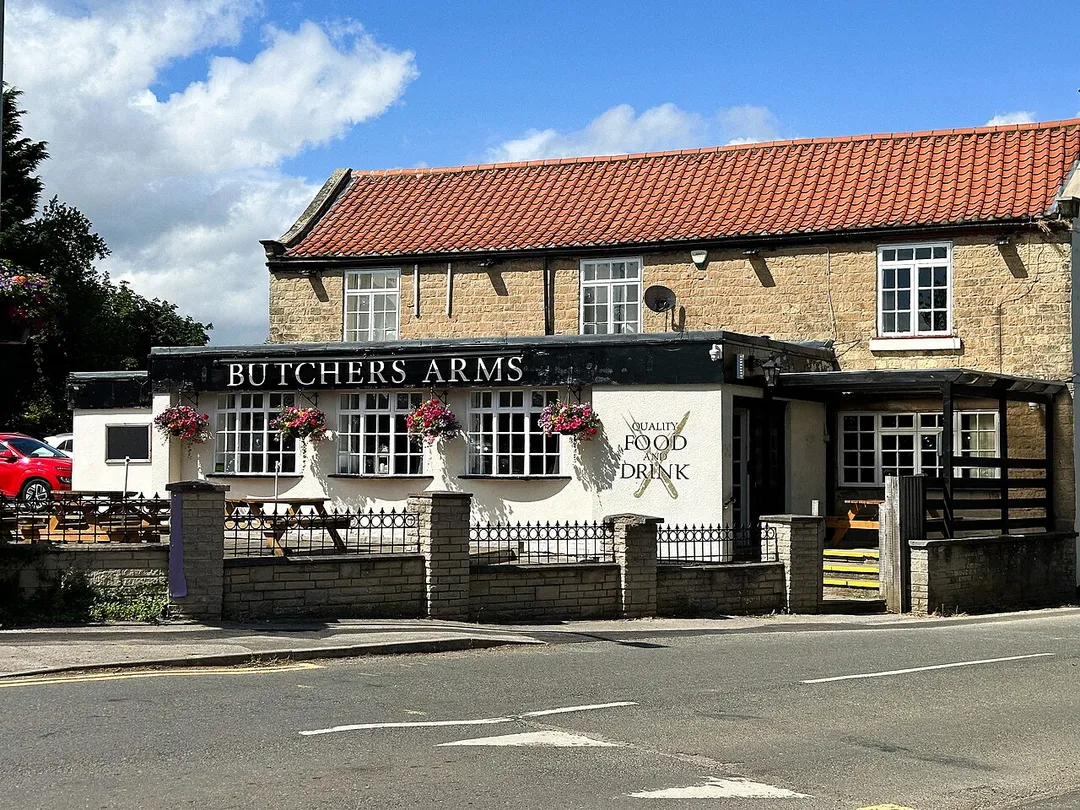 The Butchers Arms Public House in Woodsetts, a late 19th century pub.