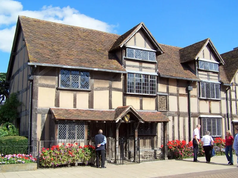 Shakespeare's birthplace in Stratford-upon-Avon, Warwickshire, England. Photo 2006
