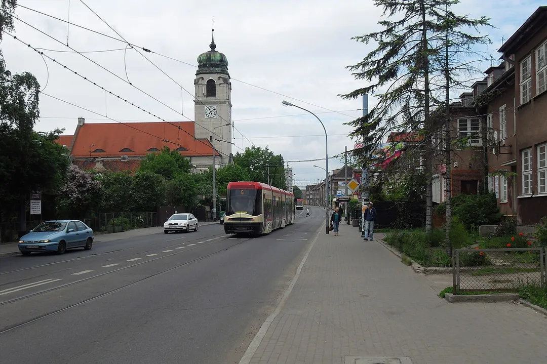 Gdańsk Wrzeszcz Dolny, ul. Mickiewicza.
