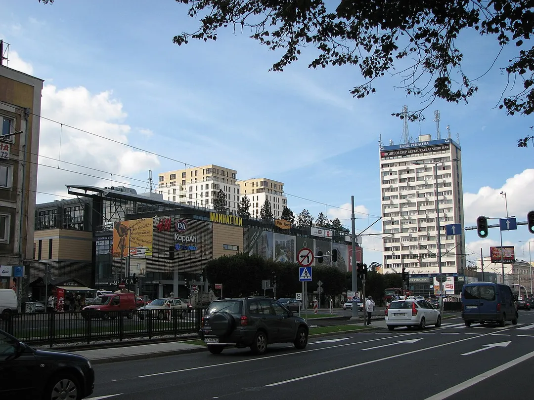 Współczesne centrum Wrzeszcza